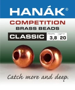 Brass Beads Hanak Competition CLASSIC Copper