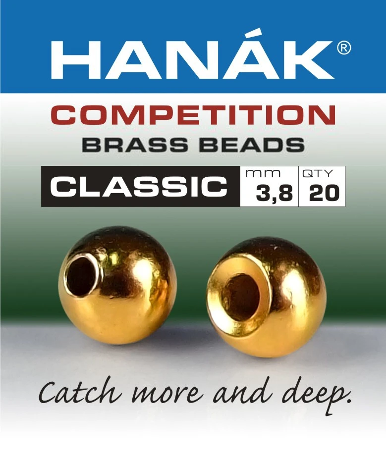 Brass Beads Hanak Competition CLASSIC Gold 1 Brass Beads Hanak Competition CLASSIC Gold