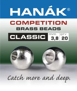 Brass Beads Hanak Competition CLASSIC Silver