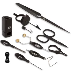 Complete Fly Tying Tool Kit Loon Outdoors Black