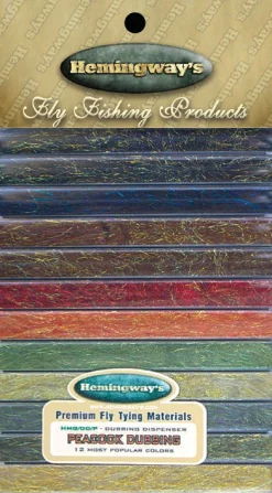 Hemingways Dubbing Box Hemingway's Peacock