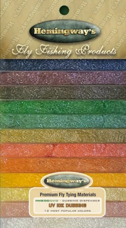 Hemingways Dubbing Box Hemingway's UV Ice Dubbing