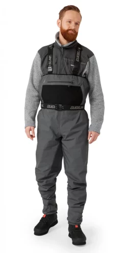 Fishing Waders Guideline Kaitum XT Charcoal