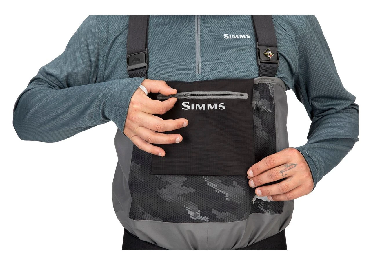 Fishing Waders Simms Guide Classic Stockingfoot Carbon 4 Fishing Waders Simms Guide Classic Stockingfoot Carbon - Image 4
