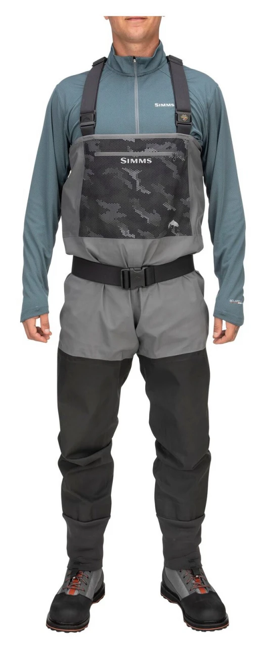 Fishing Waders Simms Guide Classic Stockingfoot Carbon 5 Fishing Waders Simms Guide Classic Stockingfoot Carbon - Image 5