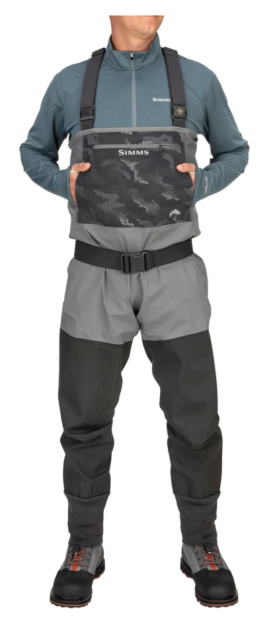 Fishing Waders Simms Guide Classic Stockingfoot Carbon 6 Fishing Waders Simms Guide Classic Stockingfoot Carbon - Image 6