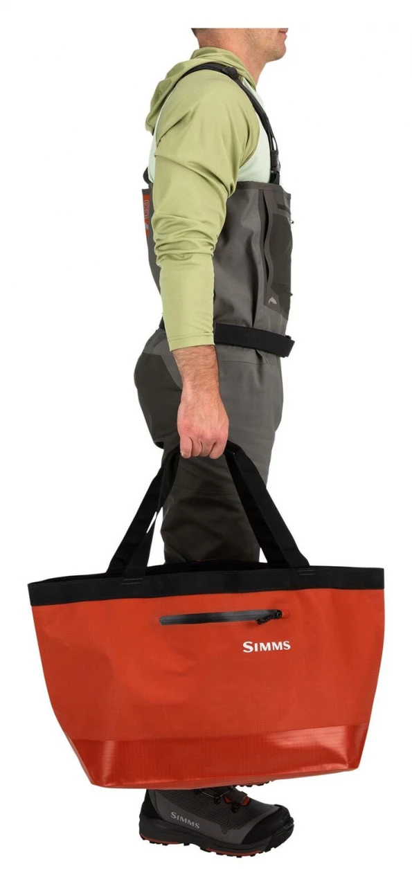 Fly Gear Bag Simms Dry Creek Simple Tote 50L Orange 4 Fly Gear Bag Simms Dry Creek Simple Tote 50L Orange - Image 4