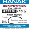 Hanak Competition Fly Tying Hook Czech Nymph Hanák Competition (H333BL)