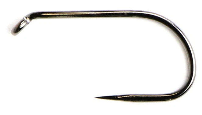 Fly Tying Hook Fulling Mill Short Shank Black Nickel BL 1 Fly Tying Hook Fulling Mill Short Shank Black Nickel BL