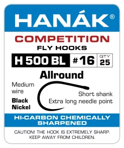 Fly Tying Hook Hanak Competition Allround (H500BL)