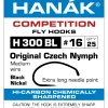 Fly Tying Hook Hanak Competition Czech Nymph (H300 BL)