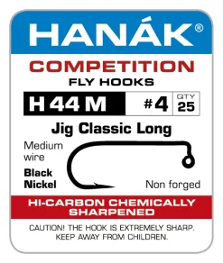 Fly Tying Hook Hanak Competition Jig Classic (H44M)