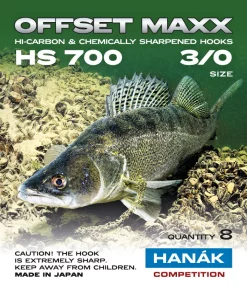 Fly Tying Hook Hanak Competition Offset Maxx (HS700)