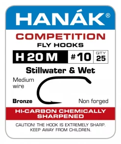 Fly Tying Hook Hanak Competition Stillwater & Wet (H20M)