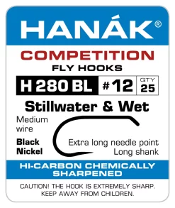 Fly Tying Hook Hanak Competition Stillwater & Wet (H280BL)