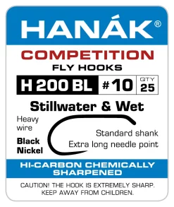 Fly Tying Hook Hanak Competition Wet (H200BL)
