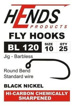 Fly Tying Hook Hends Jig (BL120)