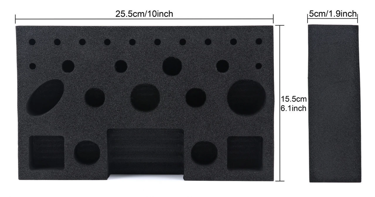 LEICHI Fly Fishing Foam Fly Tying Tool Station Leichi 2 LEICHI Fly Fishing Foam Fly Tying Tool Station Leichi - Image 2