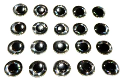 Holographic Eyes 3D Tommi-Fly Silver