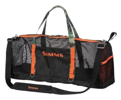 Mesh Bag Simms Challenger Duffel 60L Black
