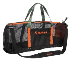 Mesh Bag Simms Challenger Duffel 60L Black -Tools Shop mesh bag simms challenger duffel 60l black.2