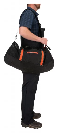 Mesh Bag Simms Challenger Duffel 60L Black -Tools Shop mesh bag simms challenger duffel 60l black.4