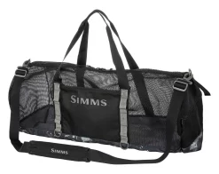 Mesh Bag Simms Challenger Duffel 60L Hex Flo Camo Carbon