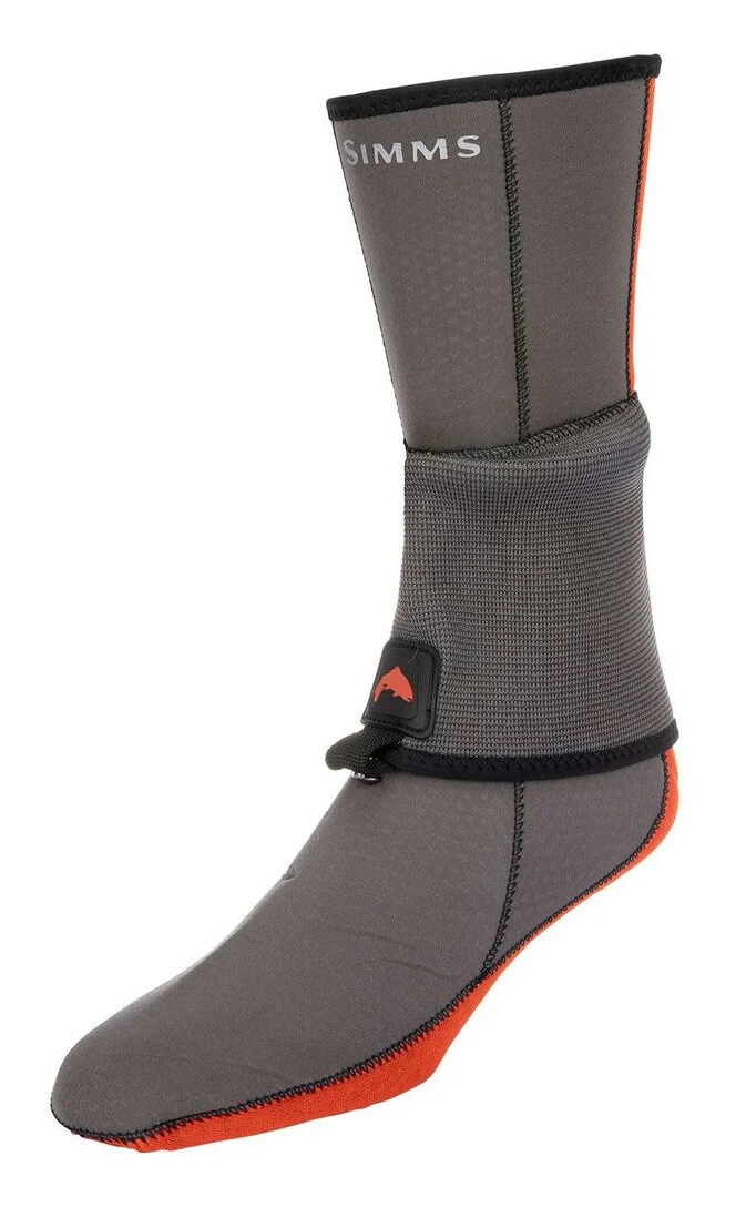 Neoprene Flyweight Sock Simms Pewter 1 Neoprene Flyweight Sock Simms Pewter