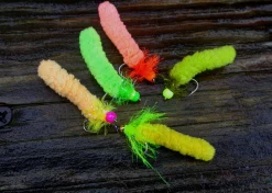 Nymph Bodies FlyBox Yarn Grubs 9 Nymph Bodies FlyBox Yarn Grubs -Tools Shop nymph bodies flybox yarn grubs.1