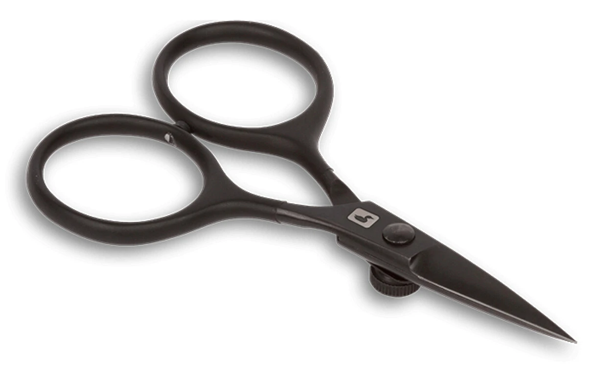 Razor Scissors 4'' Loon Outdoors Black 1 Razor Scissors 4'' Loon Outdoors Black