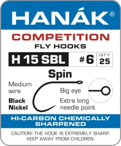 Hanak Competition Spin Hook 2 Hanák Competition - Black Nickel