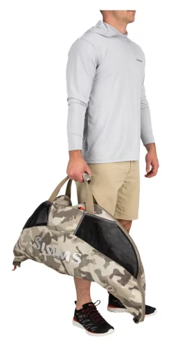 Taco Wader Bag Simms Woodland Camo Sandbar -Tools Shop taco wader bag simms woodland camo sandbar.5