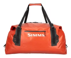 Travel Bag Simms Dry Creek Duffel L 200L Orange