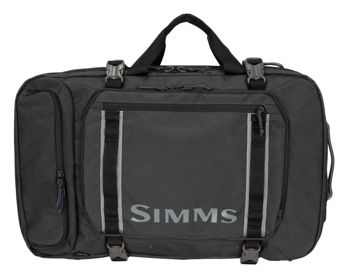Travel Bag Simms GTS Tri Carry Duffel Carbon 1 Travel Bag Simms GTS Tri Carry Duffel Carbon