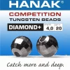 Tungsten Beads Hanak Competition Diamond+ Black Nickel
