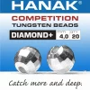 Tungsten Beads Hanak Competition Diamond+ Silver