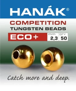 Tungsten Beads Hanak Competition ECO+ Gold