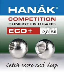 Tungsten Beads Hanak Competition ECO+ Silver