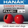Tungsten Beads Hanak Competition FLUO+ Red