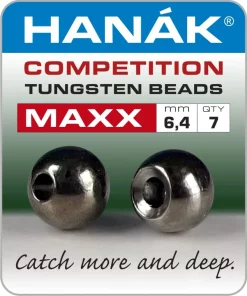 Tungsten Beads Hanak Competition MAXX Black Nickel