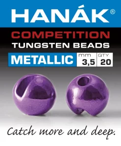 Tungsten Beads Hanak Competition Metallic+ Violet Light