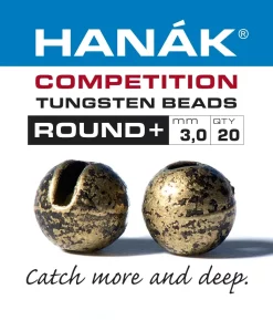 Tungsten Beads Hanak Competition Round+ Bronze Relic