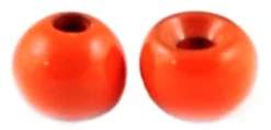Tungsten Beads Knapek Hooks COLOR Regular Fluo Orange