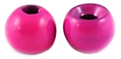 Tungsten Beads Knapek Hooks COLOR Regular Fluo Pink