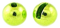 Tungsten Beads Knapek Hooks METALLIC Chartreuse