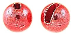 Tungsten Beads Knapek Hooks METALLIC Light Red