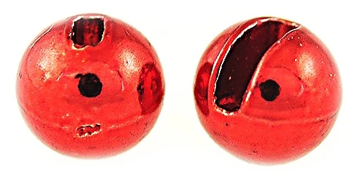 Tungsten Beads Knapek Hooks METALLIC Red 1 Tungsten Beads Knapek Hooks METALLIC Red