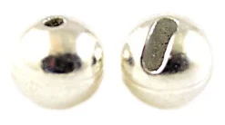 Tungsten Beads Knapek Hooks Slotted K+ Silver