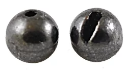 Tungsten Beads Knapek Hooks Slotted K++ Black Nickel