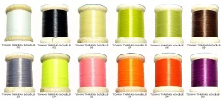 Tying Threads Set Tommi-Fly Double 12 Colors